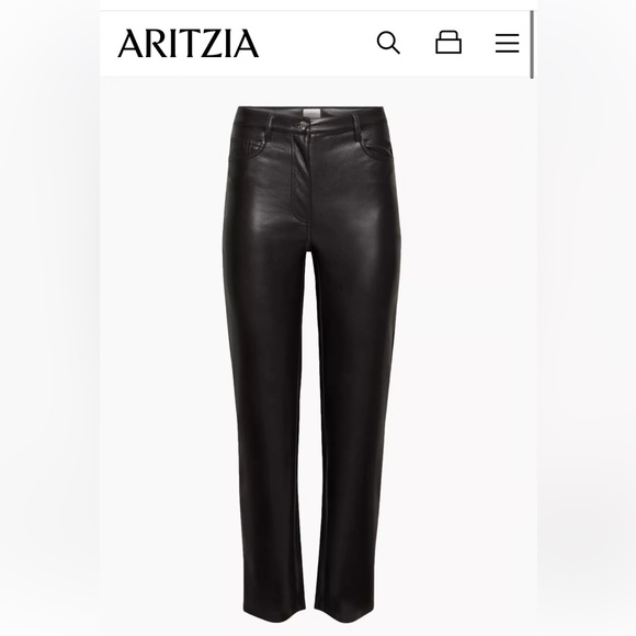 Aritzia Pants - Aritzia MELINAS cropped size 2